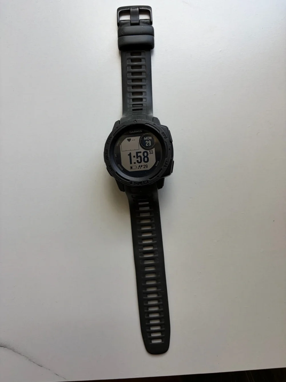 Garmin Instinct Solar Sport GPS Watch - Rugged Wearable